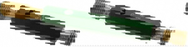 Plug Thread Gage: 7/16-20 Thread, 2B Class, Double End, Go & No Go